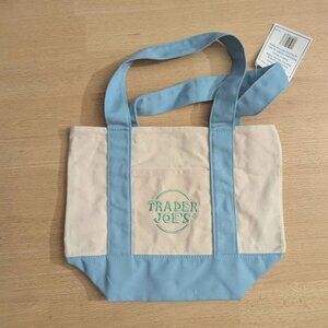 Trader Joe's Blue Easter Tote. New With Tags